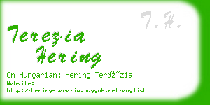 terezia hering business card